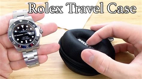 rolex transport|Rolex travel watch case.